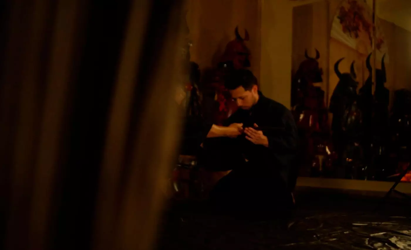 Dragão japonês em estilo de pintura com tinta